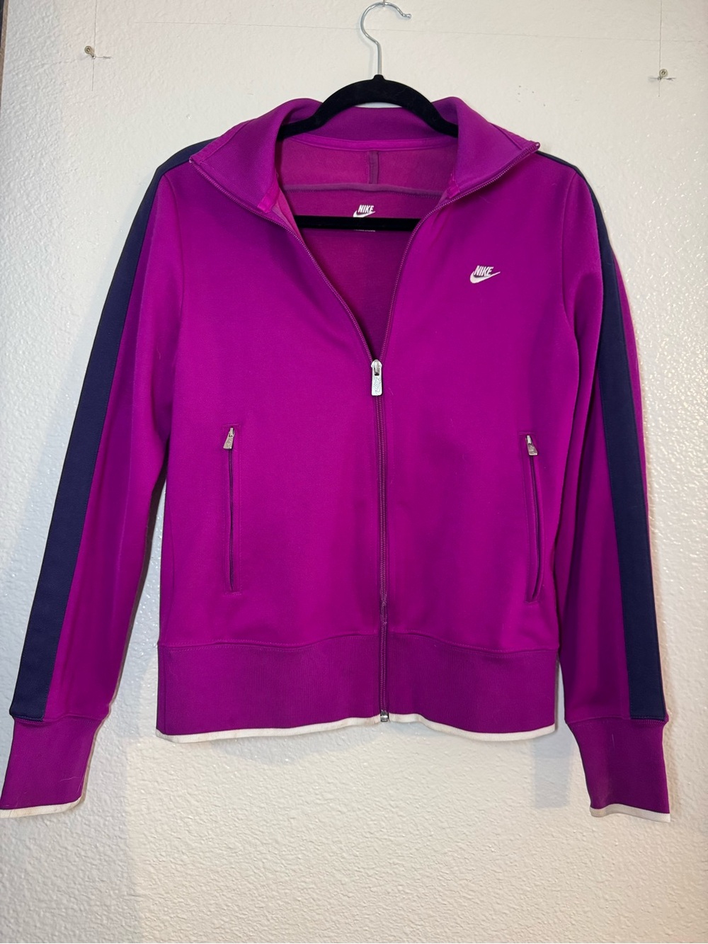 Nike purple activewear jacket